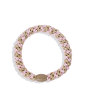 LIGHT PINK-BEIGE GLITTER STRIPE