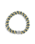 BLUEGREY-BEIGE GLITTER STRIPE