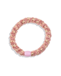 VELVET STRIPE DUSTY ROSE