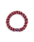 VELVET STRIPE BORDEAUX