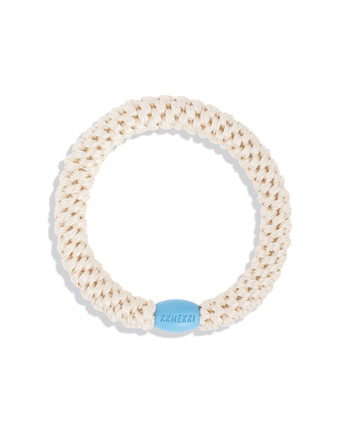 IVORY BLUE BEAD