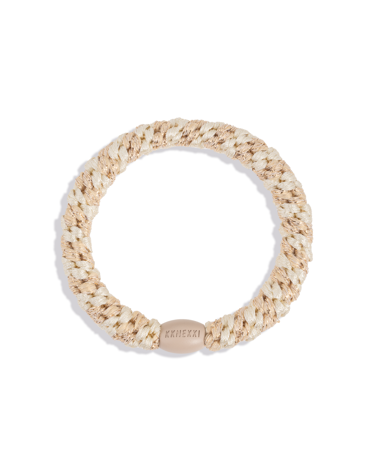 IVORY-BEIGE GLITTER STRIPE