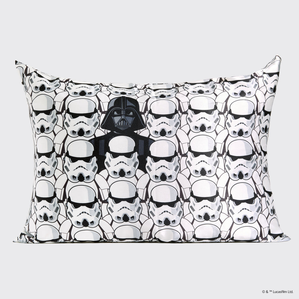 Star Wars™ & Kitsch Satin Pillowcase in Darth Vader & Stormtroopers