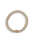 SILVER-BEIGE GLITTER STRIPE