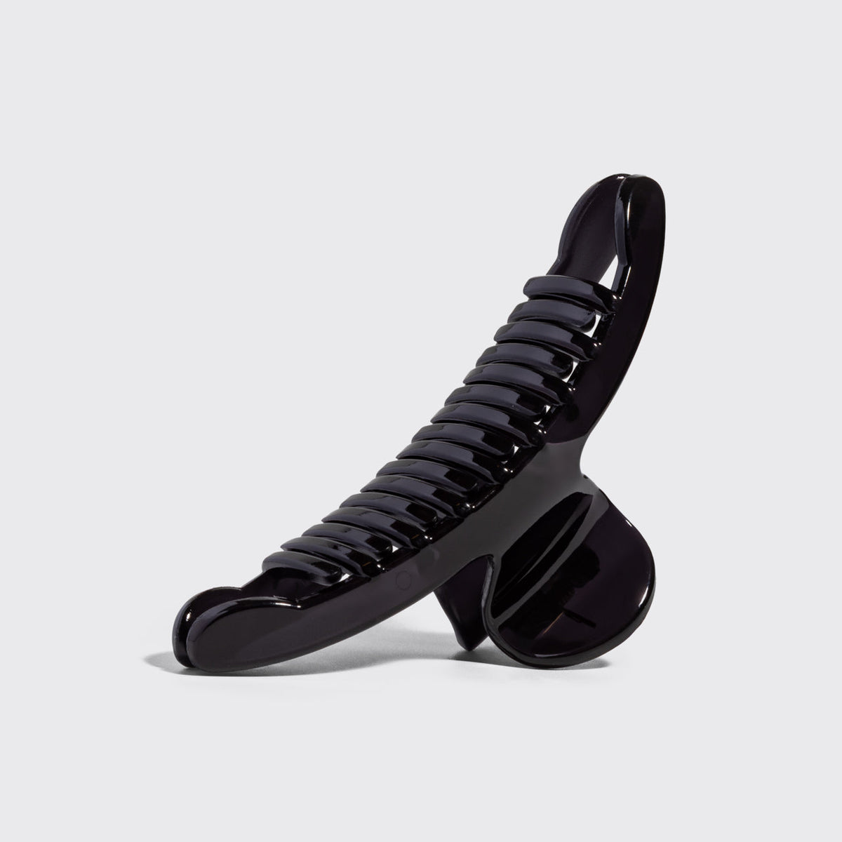 Black Arched Claw Clip - Large
