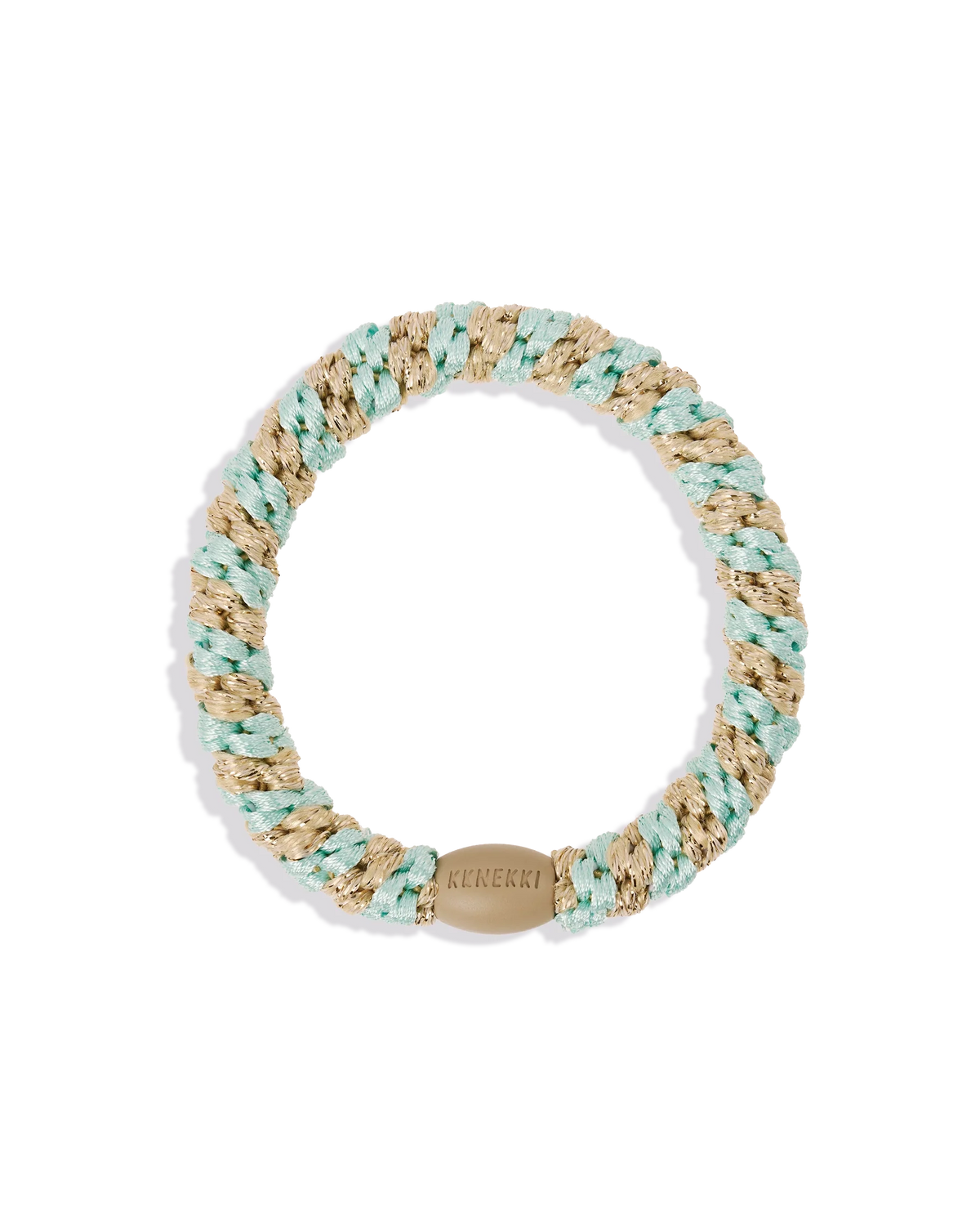 PEPPERMINT BEIGE GLITTER STRIPE