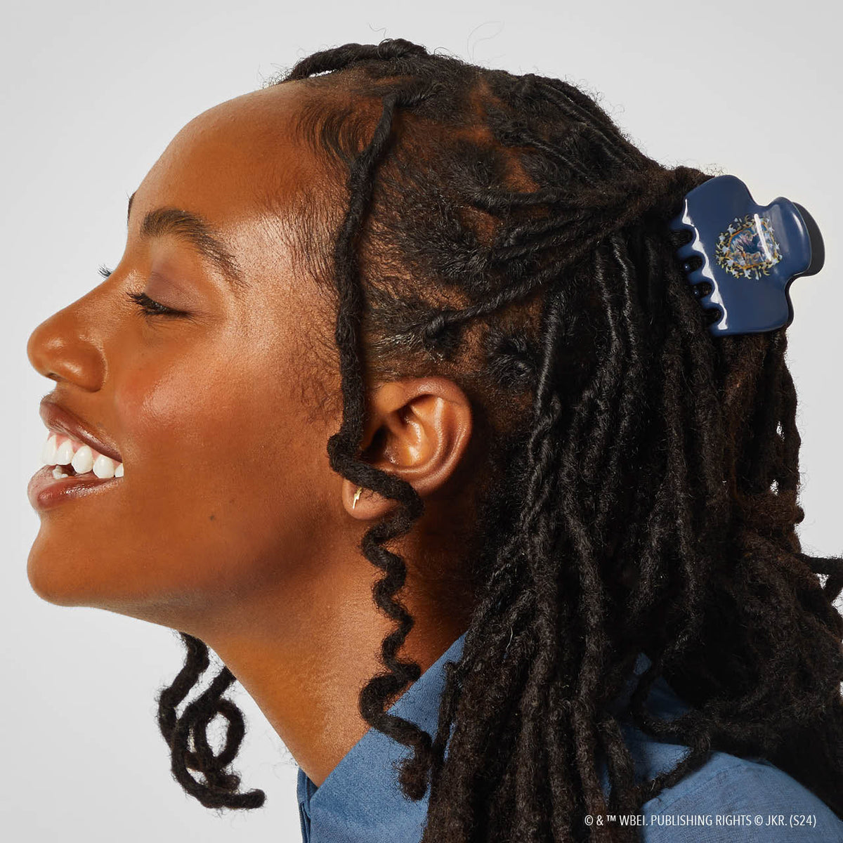 Kitsch x Harry Potter Cloud Claw Clip in Ravenclaw