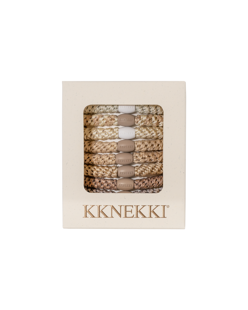 NUDE EDITION • 8 HAIR TIES