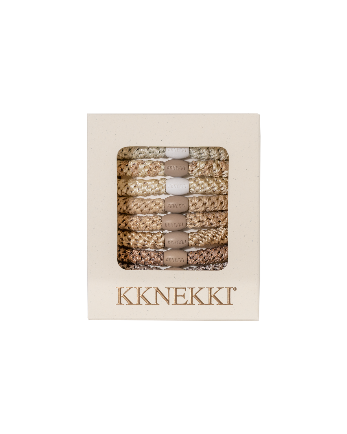 NUDE EDITION • 8 HAIR TIES