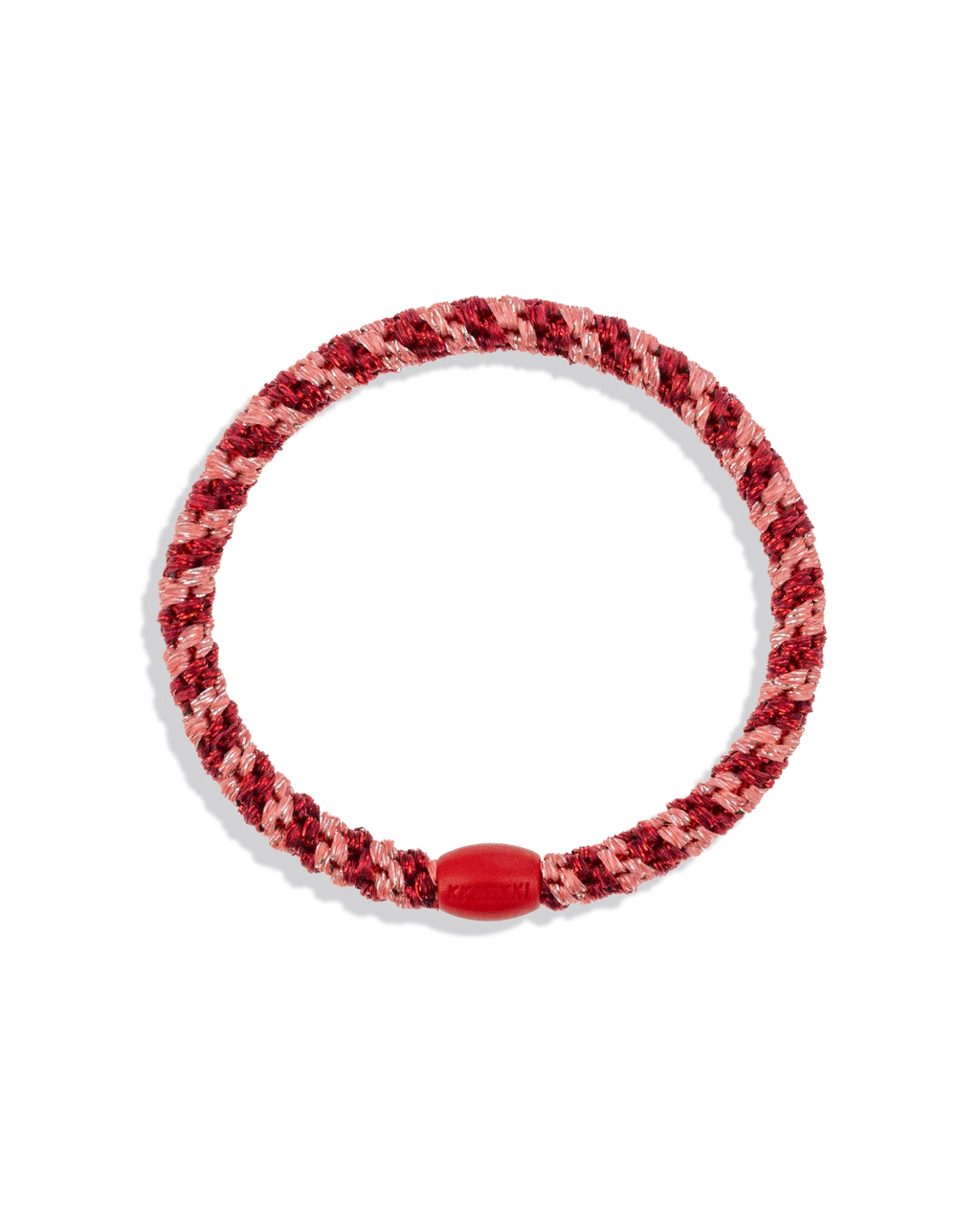 SLIM CORAL BORDEAUX GLITTER STRIPE