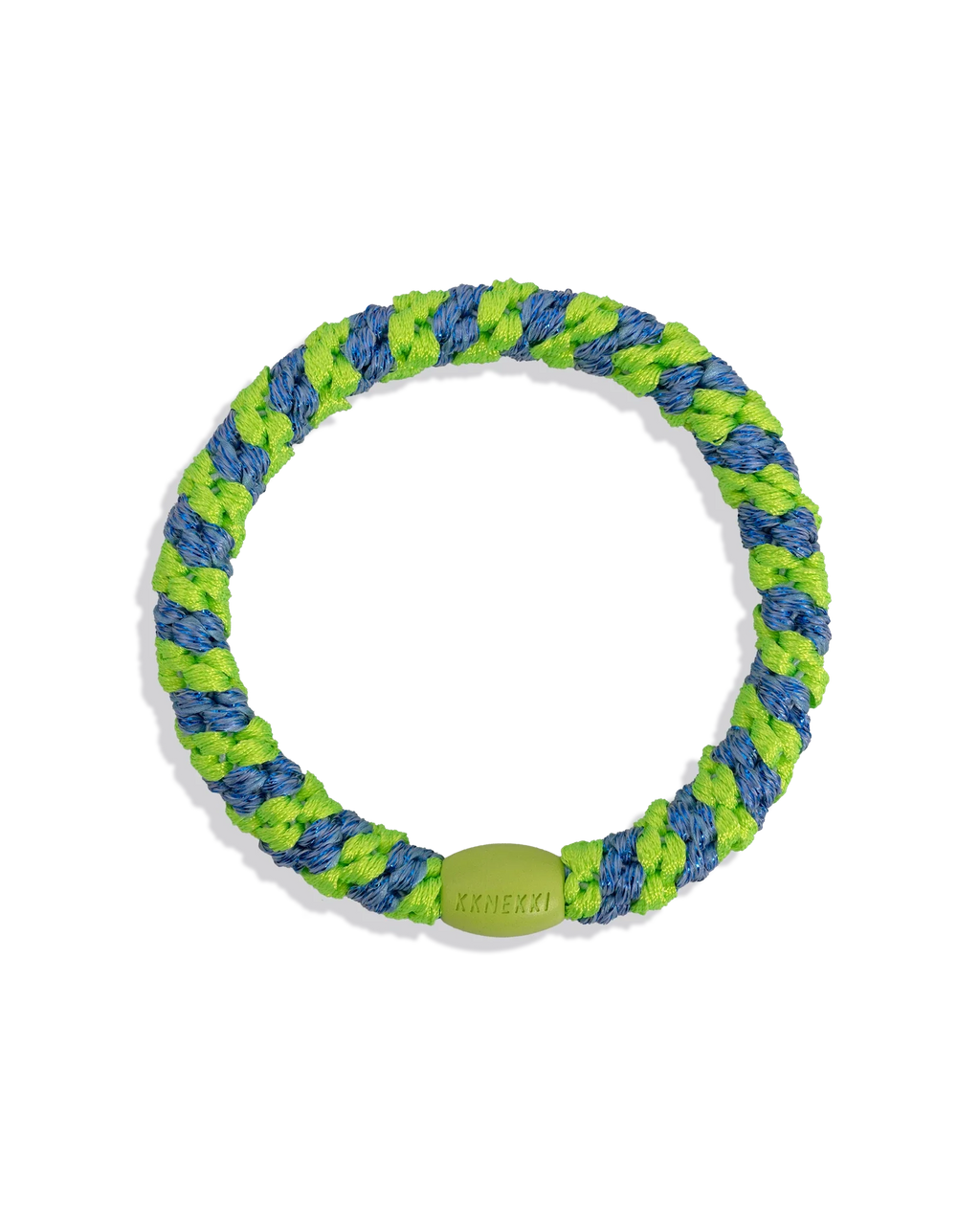 STRIPE LIME GREEN OCEAN GLITTER