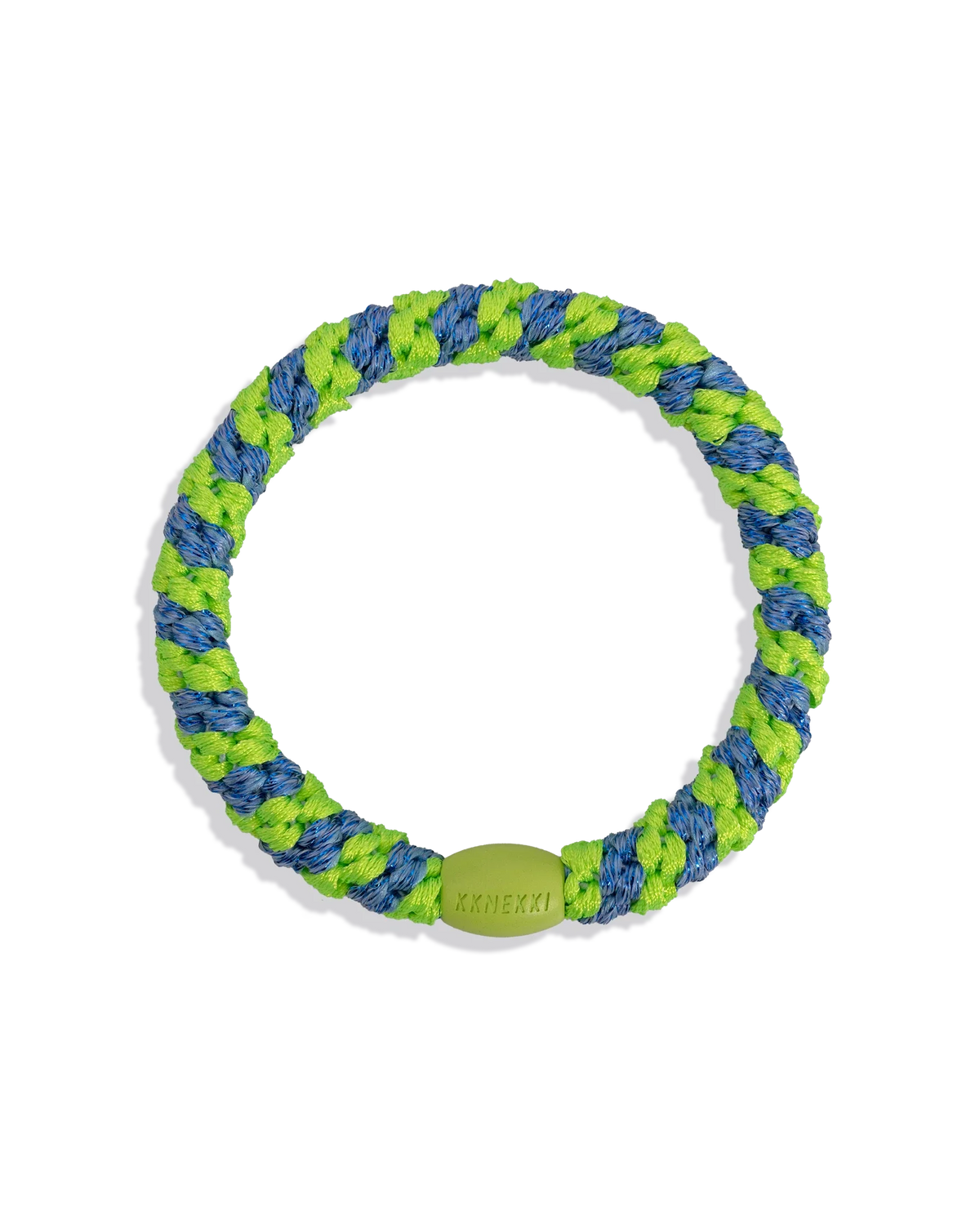 STRIPE LIME GREEN OCEAN GLITTER