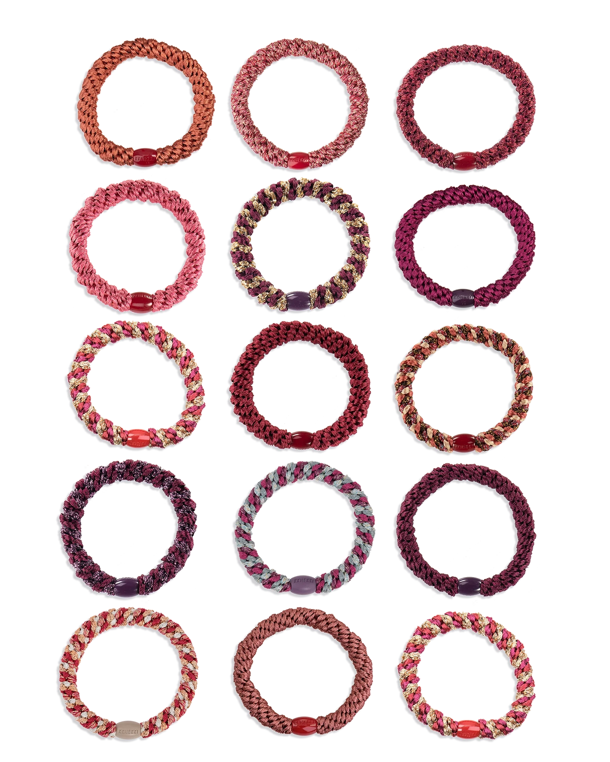 BERRY SELECTION • 15 HAIR TIES