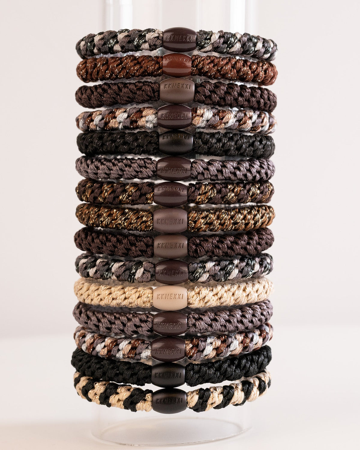 BRUNETTE SELECTION • 15 HAIR TIES