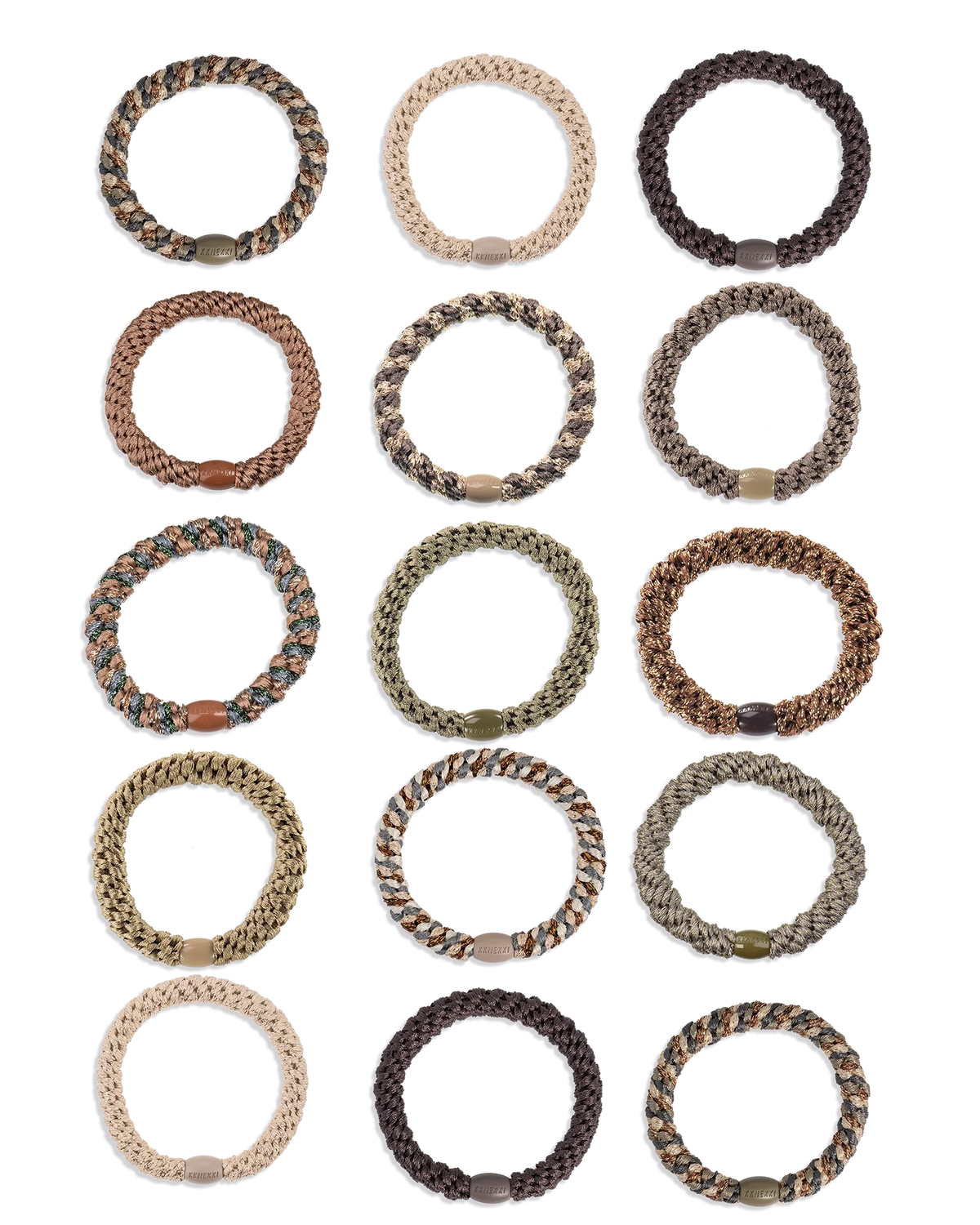 CAMO SELECTION • 15 HAIR TIES