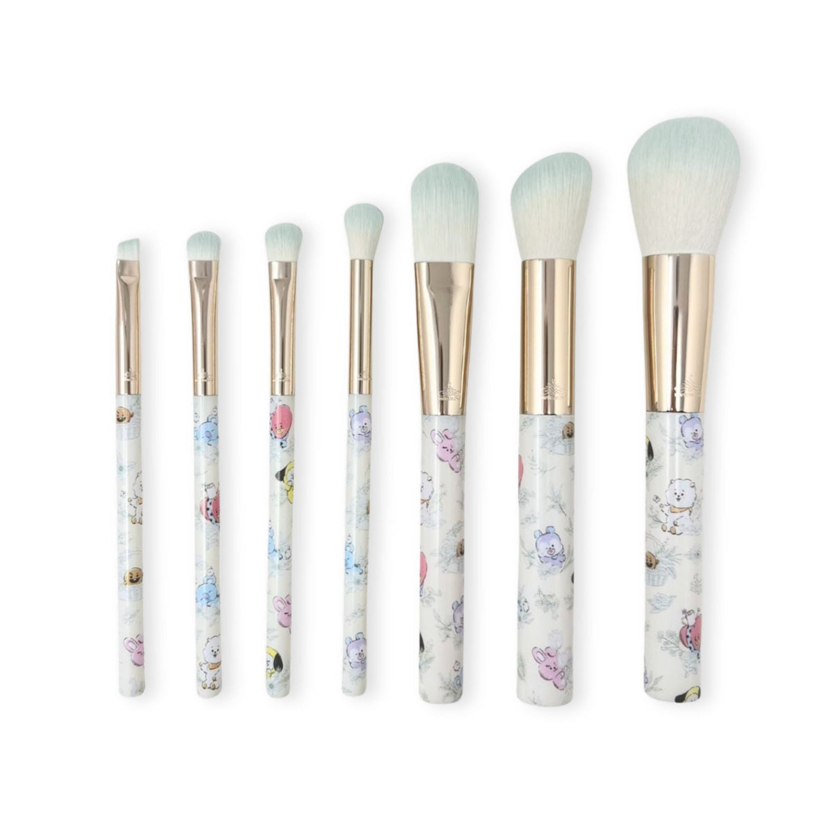 Impressions Vanity with BT21 7-PC Makeup Brush Set