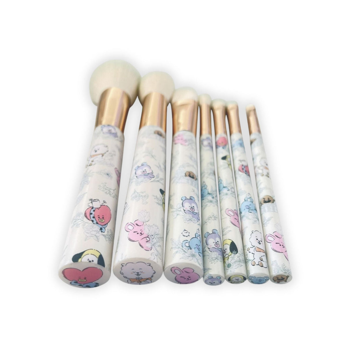 Impressions Vanity with BT21 7-PC Makeup Brush Set