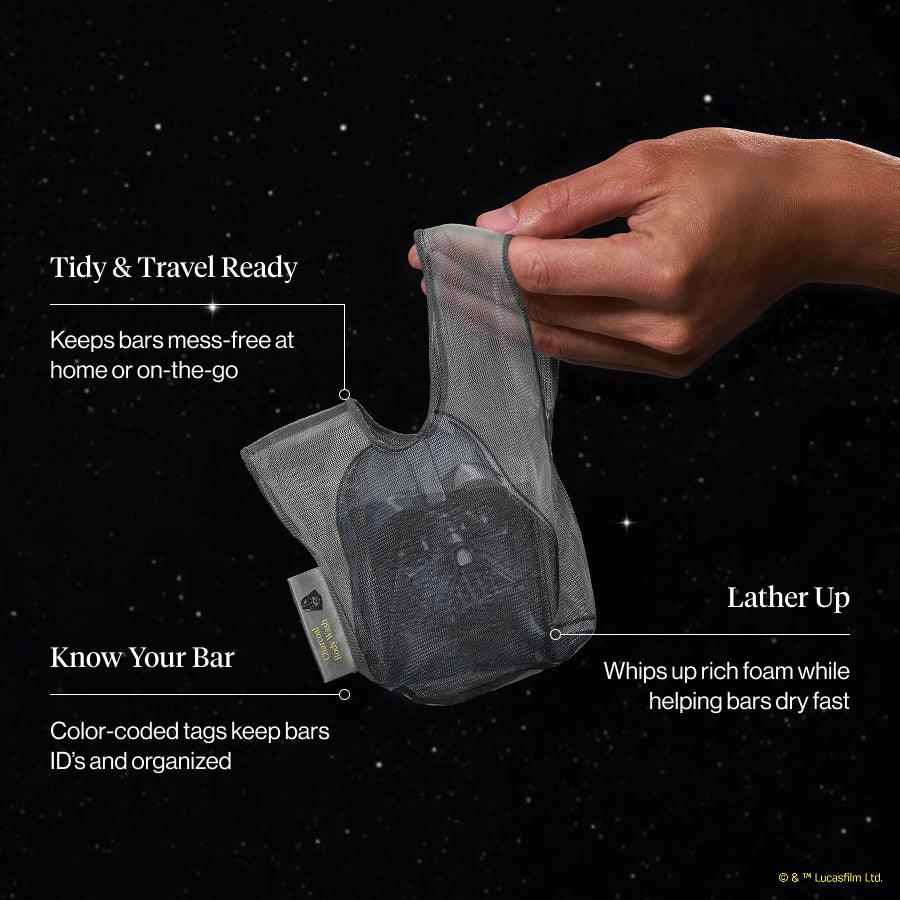 Star Wars™ & Kitsch Body Bar Saver Bag - Darth Vader