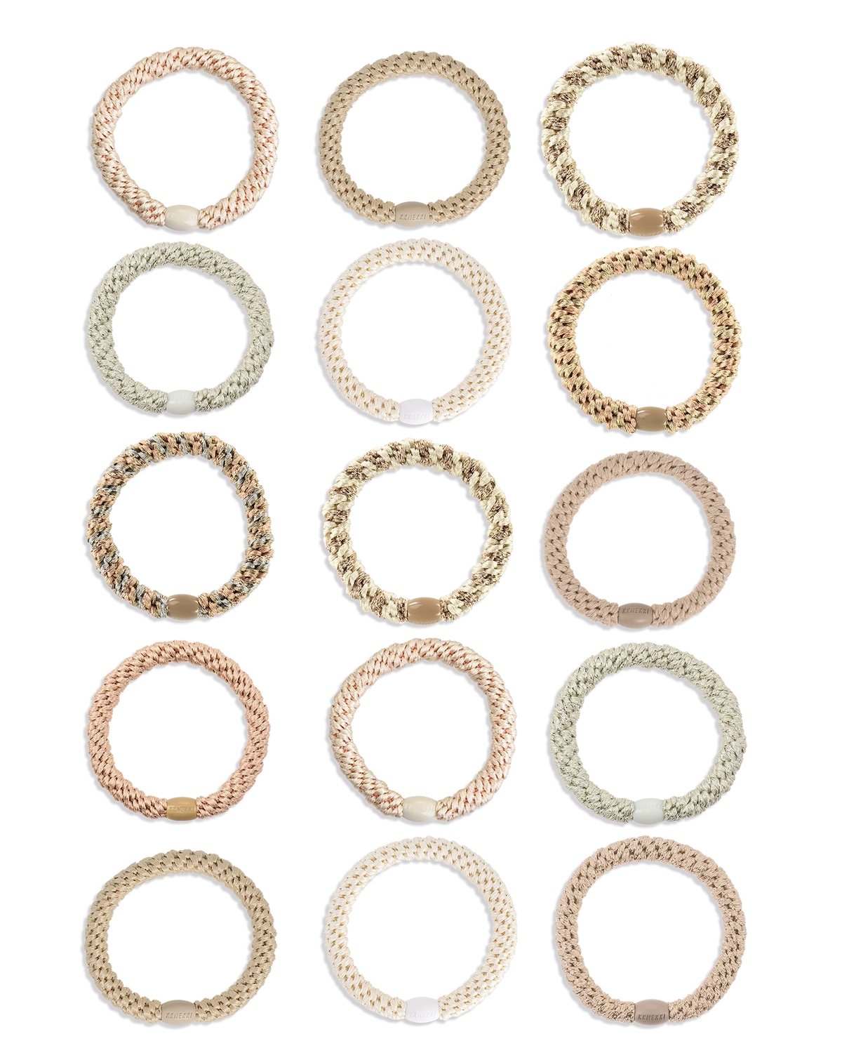 VANILLA SELECTION • 15 HAIR TIES