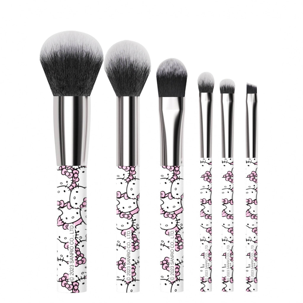 Hello Kitty® "All Over Print" 6-PC BRUSH SET